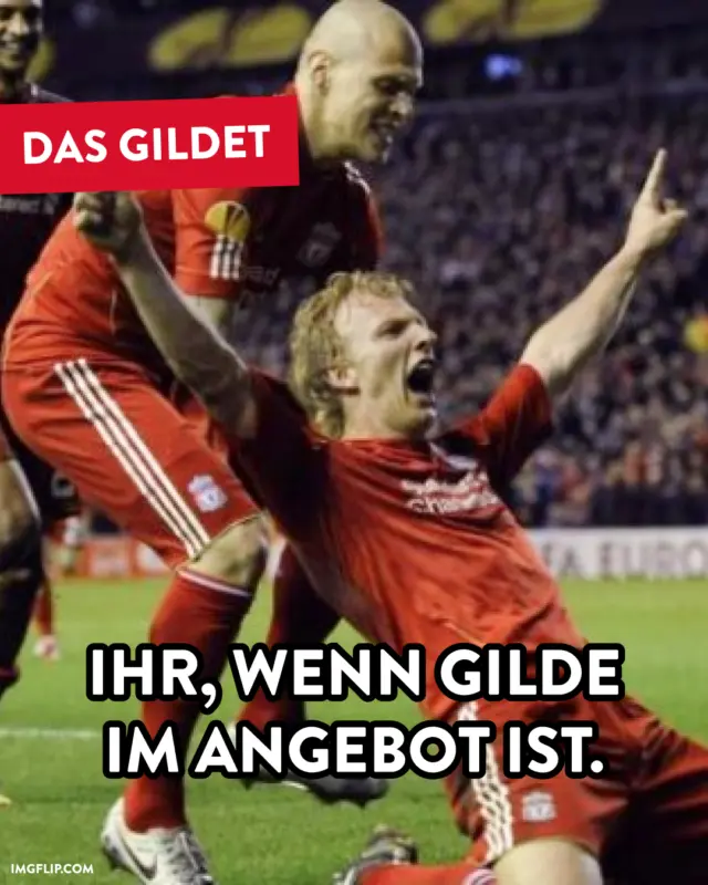 Wenn euer Lieblingsbier im Angebot ist und ihr plötzlich alle Sprintrekorde brecht. 🏃‍♂️💨🍺

Ob im Supermarkt oder an der Getränkemarkt – ihr habt den Radar auf GILDE gestellt.

💡 Tipp: Der Produktfinder zeigt euch, wo ihr es bekommt: gilde-brauerei.com/produktfinder. 👀

#DasGildet #meingilde #GildeBrauerei #Bierangebot #Angebotsjäger #FußballEmotionen #Bierliebe #hannover