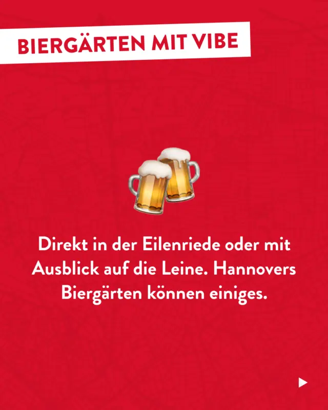 Hannovers Biergärten? Absolute Oberklasse. 🍻 Viele liegen mitten im Grünen, andere direkt am Wasser – fast zu schön, um nur ein Bier zu trinken. 🌳🌊

Perfekt für lange Nachmittage, spontane Abende und alles dazwischen.

Jetzt seid ihr dran: Welcher Biergarten ist euer Geheimtipp? Und welcher ist perfekt für den Herrentag?

#dasgildet #meingilde #hannover #biergartenliebe #sommerinhannover #gildeunterwegs