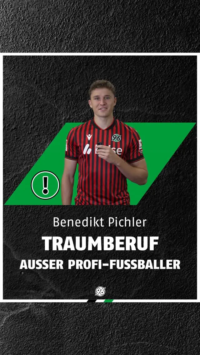 Jetzt wird aufgelöst! 🔥
 
Der Traumberuf von Benedikt Pichler war tatsächlich: Physiotherapeut! Wer hat richtig geraten? 😏
Der Gewinner der 2 Heimspieltickets wird von uns per DM kontaktiert. 📩

Für alle anderen gilt: Kein Grund traurig zu sein – schon bald gibt’s beim Gilde Fanquiz die nächste Gewinnchance. 💪⚽
 
Also... weiter mitraten, Spaß haben & mit etwas Glück live im Stadion dabei sein! 🏟️🍻
 
#gildefanquiz #hannover96 #niemalsallein #96fans #heimspiel #auswärtsspiel #gildebier #hannoverliebe