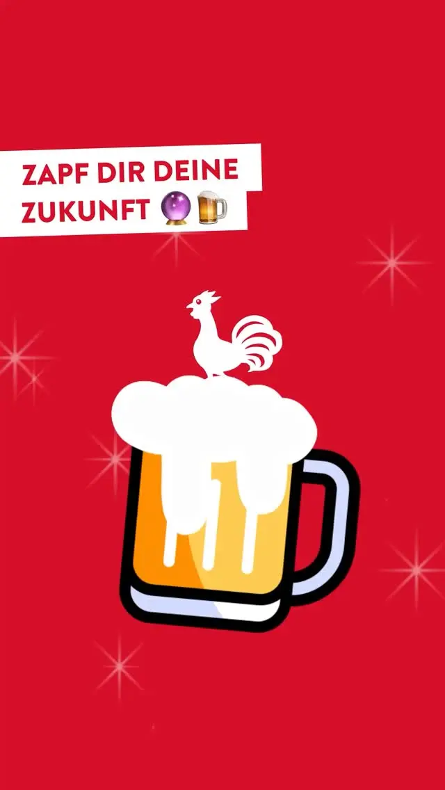 Zapf dir deine Zukunft! 🔮
 
Unser Broyhahn hat mal wieder tief ins Glas… äh, in die Zukunft geschaut. Und was er gesehen hat, klingt gar nicht so schlecht. 😉
 
Ab jetzt zapft er dir jeden Monat die Zukunft – und wenn du Glück hast, sogar ’nen guten Tipp fürs Leben dazu. 😉
 
#dasgildet #meingilde #gildebrauerei #hannover #bierorakel #zapfdirdeinezukunft