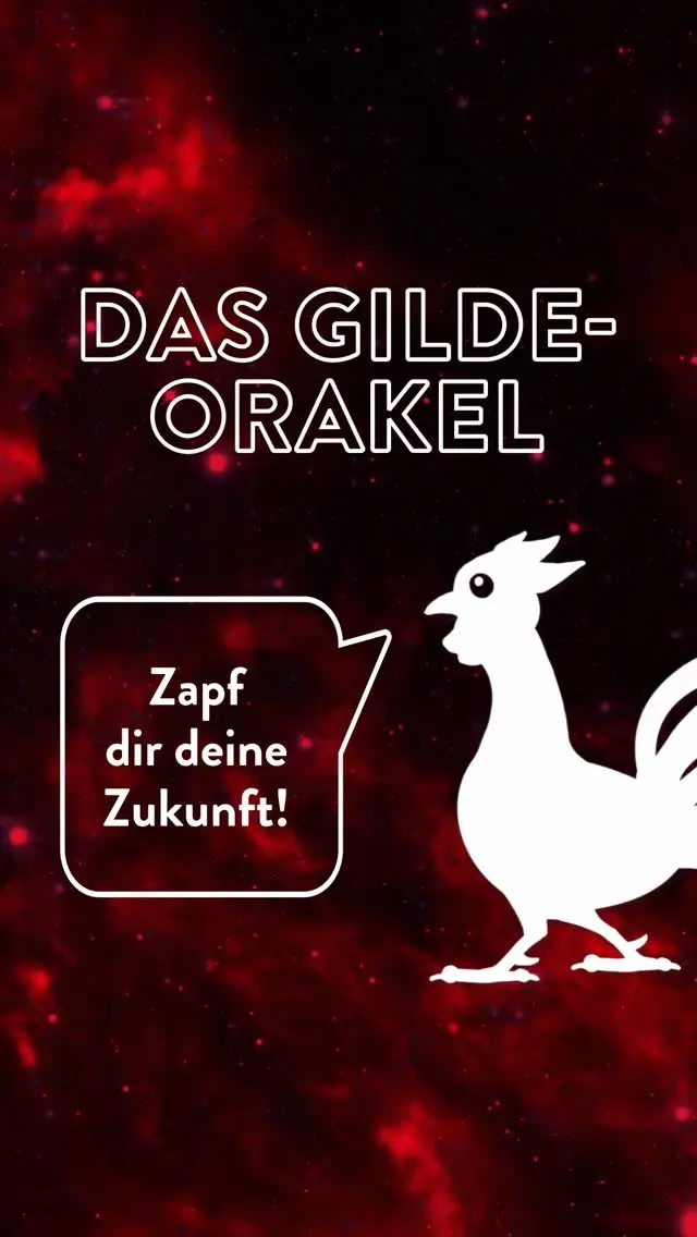 Zukunftsvorhersage für November:

💥 100 % Geschenkestress bei allen anderen.
😎 0 % bei dir – Bier in der Hand, Geschenk an dich selbst, läuft. 🍺

#gildeorakel #zapfdirdeinezukunft #meingilde #dasgildet