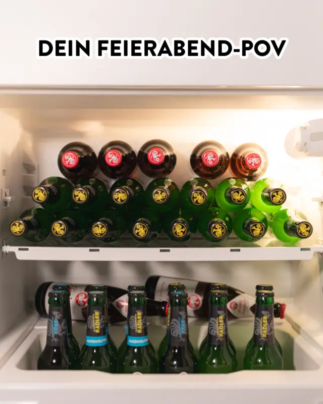 Also wir sehen da absolut nix Verdächtiges… ihr etwa? 🤔
Taggt jemanden, dessen Kühlschrank auch immer so aussieht. 😂🍻

#meingilde #dasgildet #bier #meme #funny