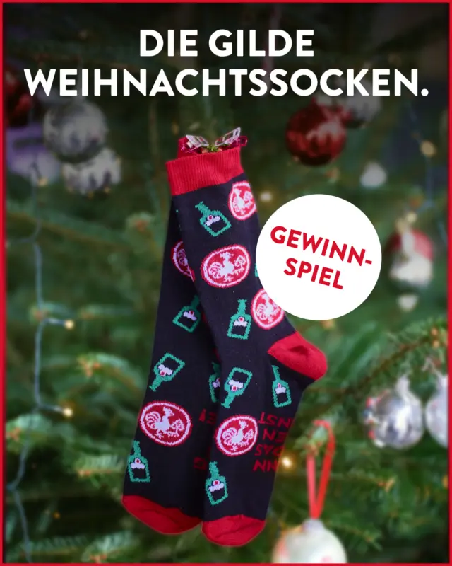 🎄 GEWINNSPIEL! 🎄
 
Ob auf dem Weihnachtsmarkt, auf der Couch oder in der Kneipe – mit den Gilde Weihnachtssocken bleibst du überall stylisch warm.
 
Wir verlosen 3x 1 Paar der Gilde Socken! 🧦✨
 
👉 So machst du mit:

1️⃣ Like diesen Beitrag

2️⃣ Verrate uns in den Kommentaren, wo du deine Gilde Socken tragen würdest 🍻

Teilnahmeschluss ist am 15. Dezember, 15 Uhr. Die Gewinner werden per DM benachrichtigt.
 
Viel Glück & frohe Vorweihnachtszeit! 🎅
 
#meingilde #dasgildet #GildeBrauerei #Weihnachtssocken #Gewinnspiel #Hannover