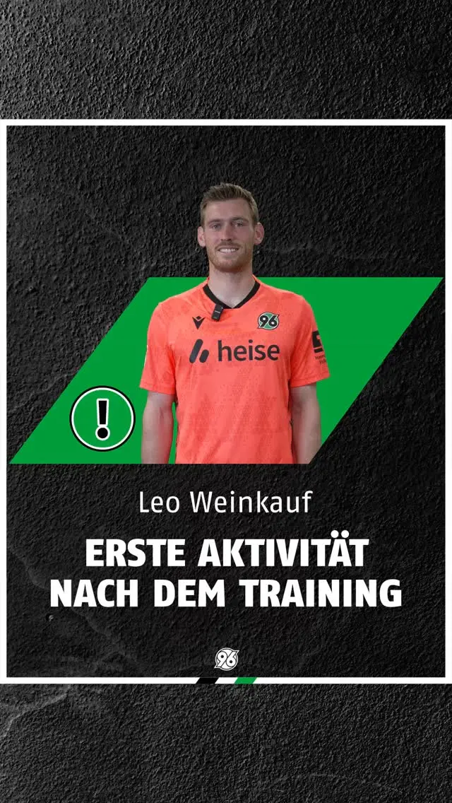 Unser Keeper Leo Weinkauf weiß, was wirklich zu halten ist 👉 zum Beispiel den Flüssigkeitshaushalt! 😎

Nach dem Training heißt’s: trinken, regenerieren, weitermachen. So bleibt man auf und neben dem Platz frisch. 💪⚽️

Glückwunsch an den Gewinner und viel Glück an alle anderen beim nächsten Gilde Fanquiz! 🙌

#meingilde #dasgildet #GildeFanquiz #H96 #Hannover96