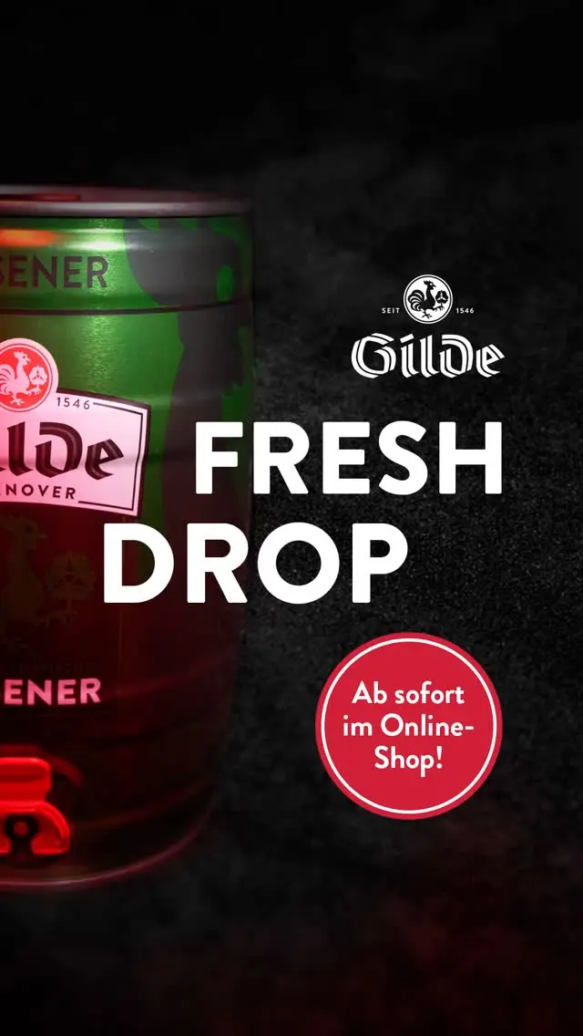 Wir haben etwas Neues für euch im Shop: Die 5L Dose. 😋
Wer hat sie schon entdeckt? 🤔😅
#meingilde #dasgildet #hannover #brauerei #shop