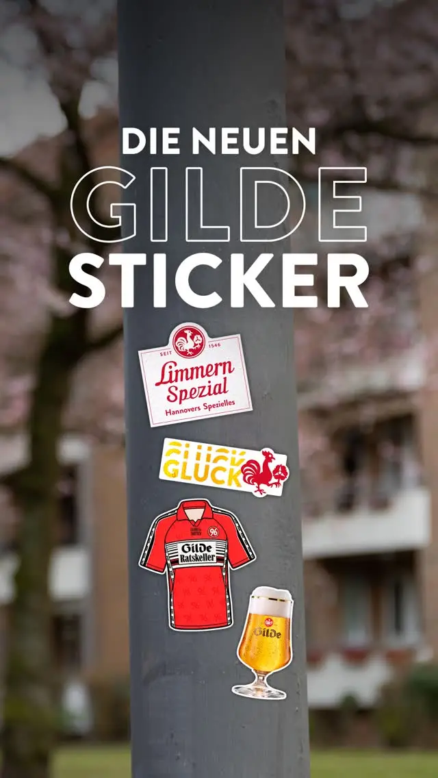 Bock, dir einen reinzukleben? Wir sind da gerade an was dran! 😏💥
Was sagt ihr? Und wünscht ihr euch noch weitere Motive?
#meingilde #dasgildet #hannover #brauerei