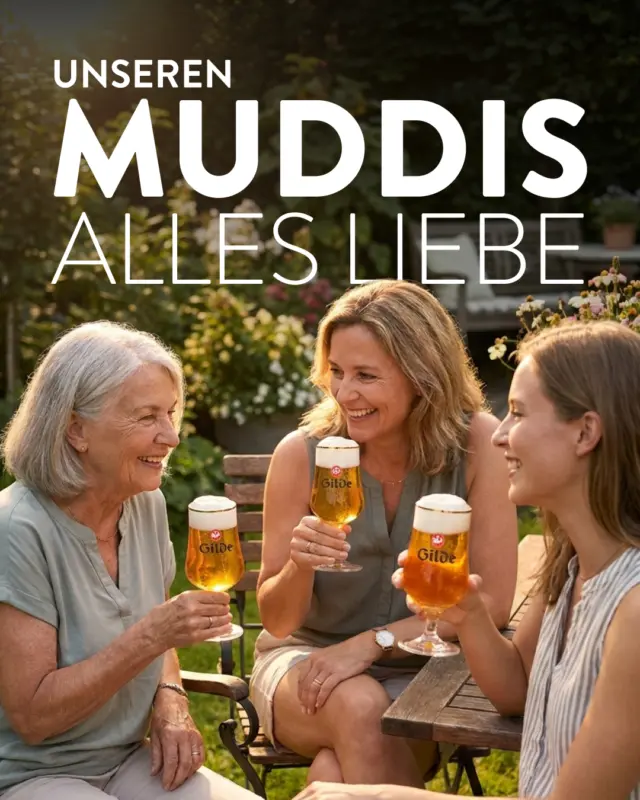 Alles Liebe zum Muttertag! 💐

Danke an alle Mamas, die jeden Tag ihre Zeit, Nerven, Liebe, Energie und so viel mehr geben.
Danke für die kleinen und großen Gesten, fürs Auffangen, Mitdenken, Mitfühlen und Da-sein, wenn’s darauf ankommt.
Heute gehört euch die Bühne. Und wir stoßen auf euch an! 🍻💛
 
#meingilde #dasgildet #muttertag #hannover