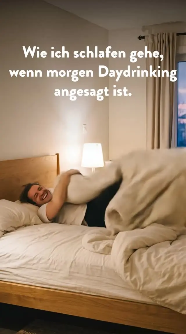 Wer geht heute Abend auch so ins Bett? 🫡
 
Wir wünschen euch morgen einen schönen Vatertag! Treibt es nicht zu wild! 😝
 
#meingilde #dasgildet #vatertag #daydrinking