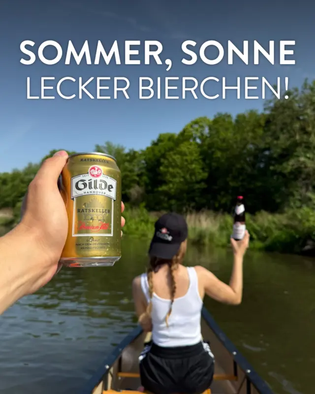 Sonne im Gesicht, Wasser vor der Nase, Freunde um dich rum. 🏖️

Manchmal braucht’s gar nicht mehr für einen ziemlich guten Tag. 🤩

Viel besser kann es dann nur noch mit einem lecker Bierchen werden. ☀️

#meingilde #dasgildet #hannover #sommer #feierabend