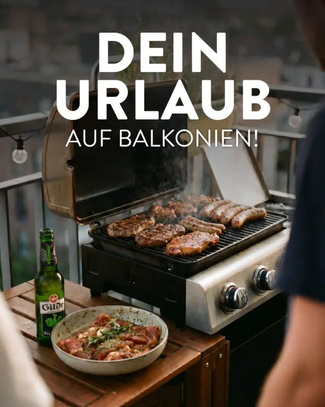 Zum Urlaub auf Balkonien gehört ein Grillabend einfach dazu! ☀️

Damit es richtig lecker wird, haben wir einen kleinen Balkonien-Tipp: Bier macht sich nicht nur im Glas gut, sondern auch in der Marinade. Mit etwas Öl, Gewürzen, Kräutern und einem Schluck Pils wird aus Fleisch, Gemüse oder Grillkäse ein echtes Feierabend-Highlight. 🍺🔥

Also: Pflanzen gießen, Grill anwerfen, Bier kaltstellen und den Sommer direkt nach Hause holen.

#meingilde #dasgildet #hannover #balkonien #grillen #biermarinade #sommer #balkonliebe