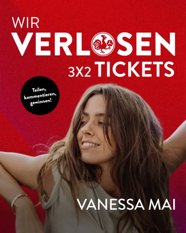Das nächste Highlight auf der @laga_badnenndorf steht schon in den Startlöchern: Vanessa Mai!

Wir verlosen mit @livingconcerts 3x2 Gästelistenplätze. Ihr wollt dabei sein? So einfach gehts:

👥 Eine Person markieren, mit der ihr hinwollt
🔁 Beitrag in der Story teilen

Viel Glück! 🍀

#meingilde #dasgildet #hannover #vanessamai #livingconcerts #landesgartenschau #badnenndorf #gewinnspiel

Das Gewinnspiel steht in keiner Verbindung zu Meta und wird in keiner Weise von Meta gesponsert, unterstützt oder organisiert.