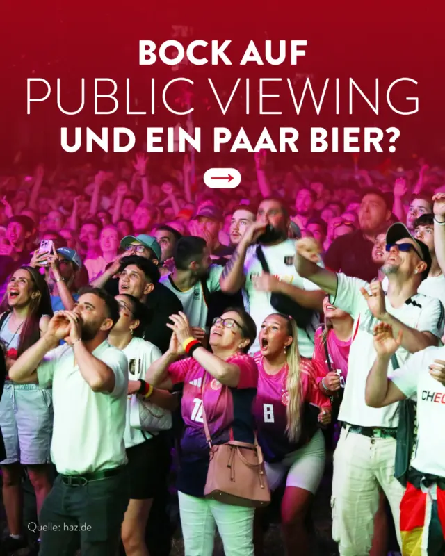 An alle, die keinen Bock auf alleine jubeln haben: In Hannover gibt’s einige Spots, an denen ihr die WM gemeinsam schauen könnt. 🤩
 
Unsere Favoriten haben wir euch einmal rausgesucht. 😎
 
Aber jetzt die wichtigste Frage vor dem Anpfiff: Wer schuldet euch das erste WM-Bier? 😋
 
#meingilde #dasgildet #hannover #deutschland #wm #wm26