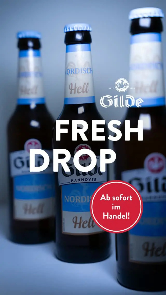 Wenn das Etikett schon so gut aussieht, kann der Inhalt ja nur spannend werden. 👀

Gilde Helles ist da. Frisch abgefüllt und bereit, eure Kühlschränke kennenzulernen. 🥶

Also, macht euch Platz! 🍺

#meingilde #dasgildet #hannover #gildehelles #neusorte