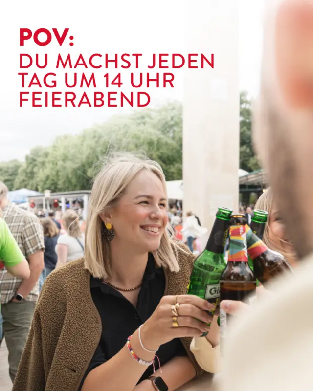 Falls ihr euch auch wundert, warum die Kollegen momentan immer schon um 14 Uhr weg sind: Rein zufällig öffnet das Maschseefest genau dann seine Tore. Wirklich verrückt, wie gut sich das manchmal fügt. 🍻🌊
 
Wer kennt so jemanden? 😂
 
#meingilde #dasgildet #maschseefest #feierabend #hannover