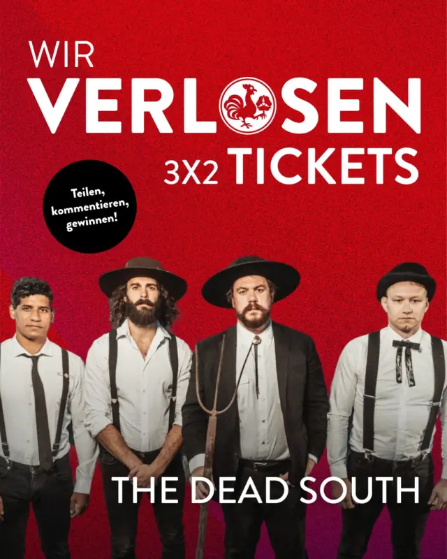 Banjo an, Alltag aus: The Dead South am 28.08. live auf der @laga_badnenndorf erleben! 🤠🎻

Wir verlosen mit @livingconcerts 3x2 Tickets für den Konzertabend. Wen wollt ihr mitnehmen?

👥 Markiert eure Konzertbegleitung in den Kommentaren.
🔁 Teilt den Beitrag in eurer Story.

Ausgelost wird am Dienstag um 15 Uhr. Viel Glück! 🍀🍻

#meingilde #dasgildet #hannover #brauerei #thedeadsouth 

Das Gewinnspiel steht in keiner Verbindung zu Meta und wird in keiner Weise von Meta gesponsert, unterstützt oder organisiert.