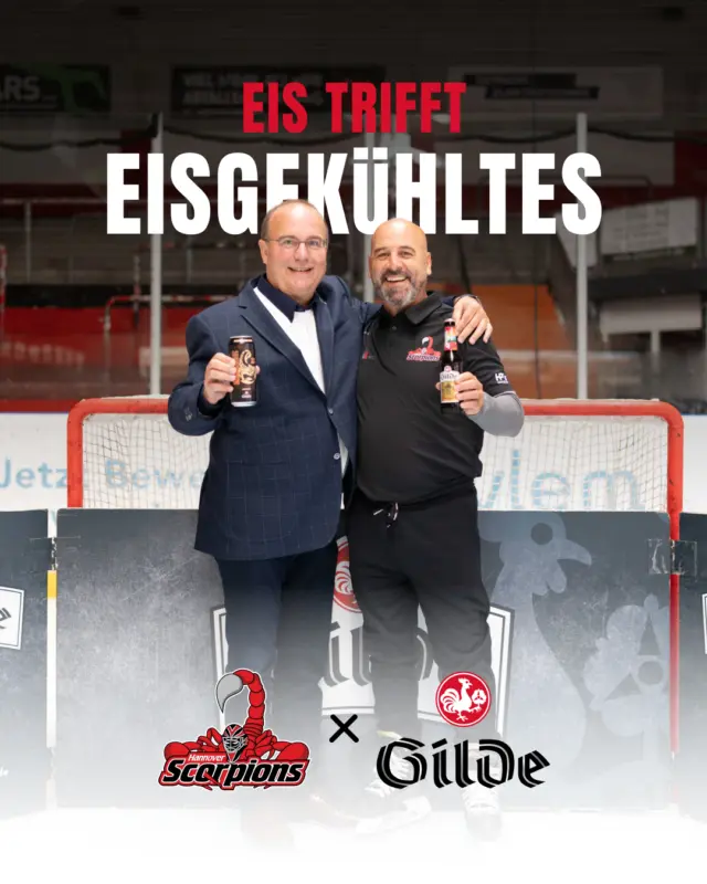Was zusammengehört, findet zusammen. 🤝
Die Gilde Brauerei ist neuer offizieller Bierpartner der Hannover Scorpions! 🎉

Dabei verbindet uns weit mehr als unsere Heimat Hannover: „Wir freuen uns sehr, wieder Seite an Seite mit der Gilde Brauerei zu gehen. Diese Partnerschaft erfüllt uns mit Stolz und fühlt sich mit Blick auf die Erfolge der Vergangenheit sehr gut an“, betonen Jochen und Eric Haselbacher, Geschäftsführer der Hannover Scorpions.
Holger Bock, Geschäftsführer der Gilde Vertriebsgesellschaft, unterstreicht: „Dass wir jetzt wieder zueinanderfinden, fühlt sich nicht nach einem gewöhnlichen Sponsoring an, sondern nach einer Partnerschaft, die auf echter Verbundenheit basiert.“

Wir freuen uns auf eine starke gemeinsame Zeit auf und neben dem Eis! 🥅

#meingilde #dasgildet #HannoverScorpions #hannover #partnerschaft