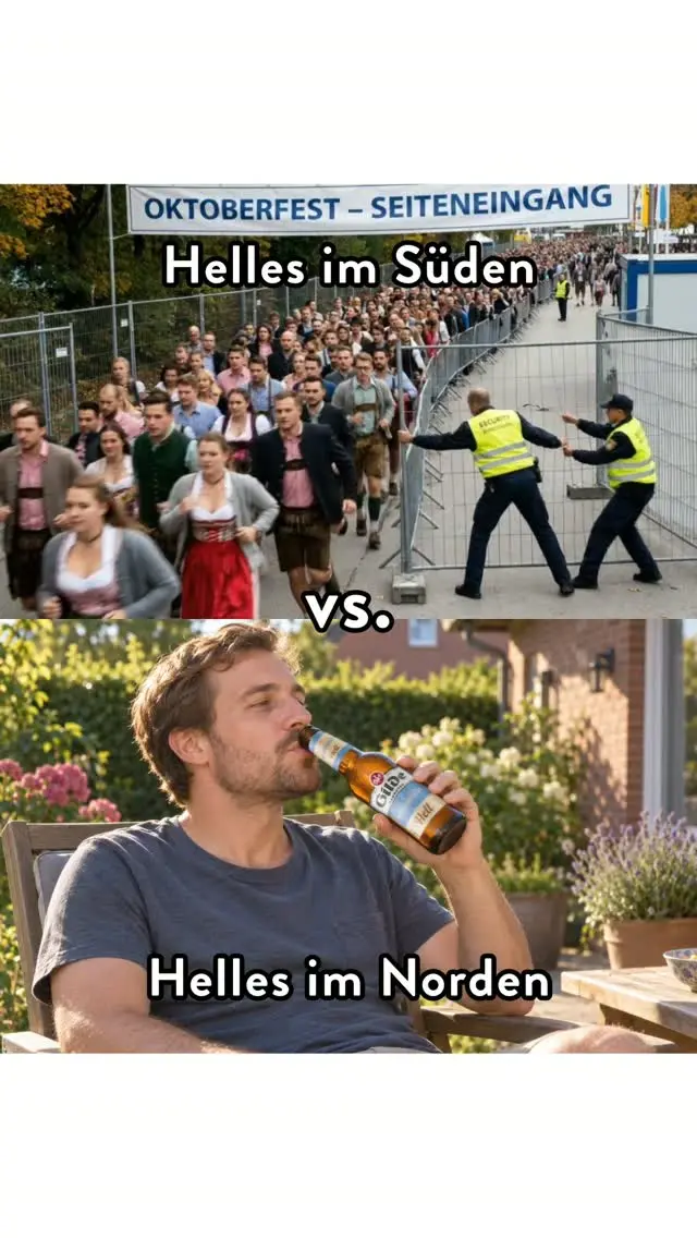 München macht sich bereit für den Ausnahmezustand.

Wir auch: Gartenstuhl raus- und Nordisch Hell kaltgestellt. 🍺 So sieht Wies(e)n-Vorbereitung im Norden aus.

Was ist mit euch? Team Festzelt oder Gartenstuhl? 😋

#meingilde #dasgildet #hannover #oktoberfest #helles

Inhalte KI-generiert